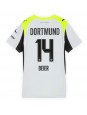 Billige Borussia Dortmund Maximilian Beier #14 Bortedrakt Dame 2025-26 Kortermet